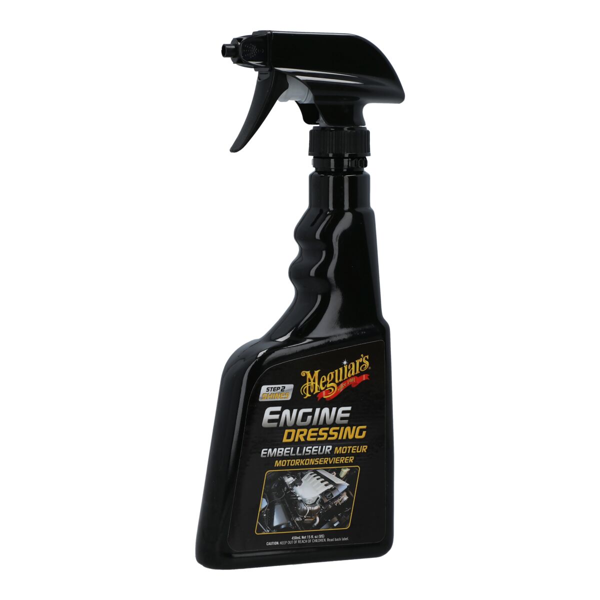 Meguiars NonGreasy Long Lasting Car Engine Dressing Spray 450ml